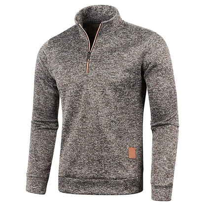 Warm Fleece Pullover Sweater for Men
