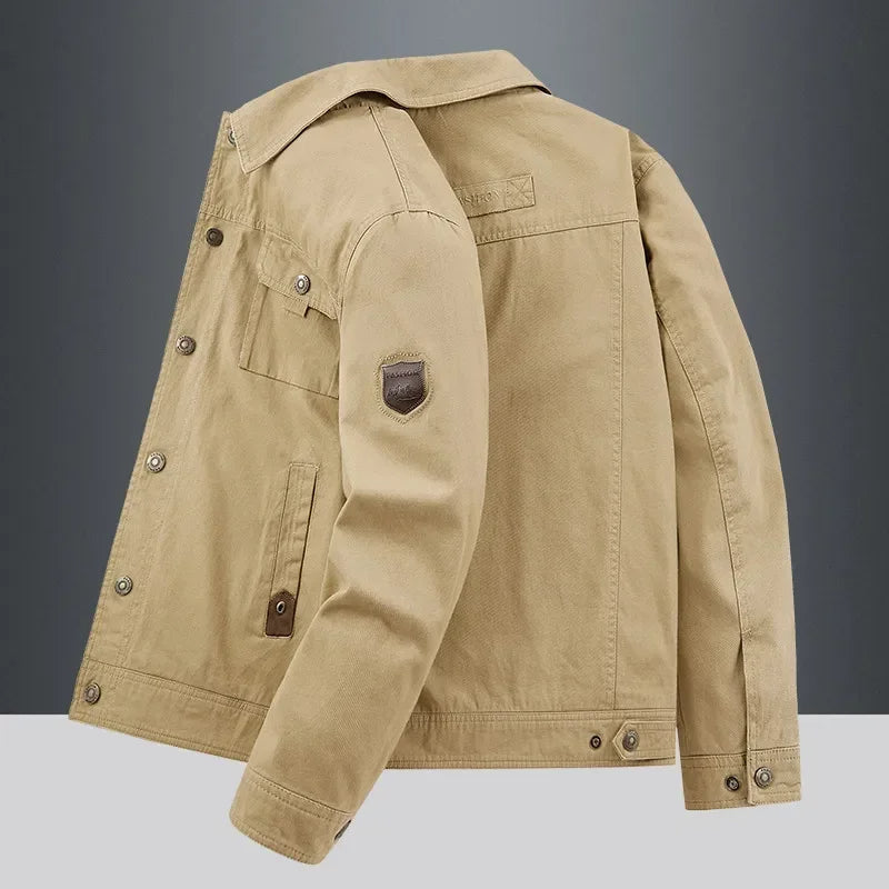 Waterproof Mens Tactical Cargo Coat