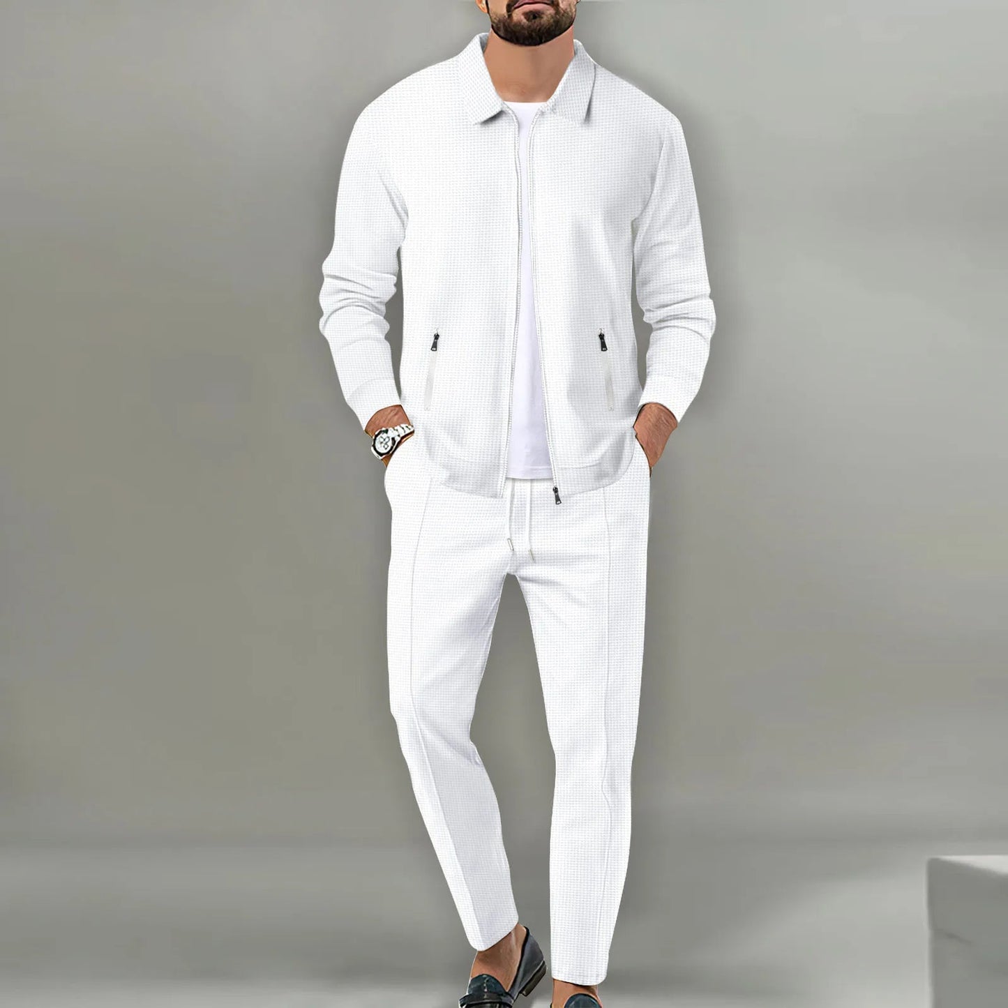 Lightweight Breathable Mens Shirt and Pants Set