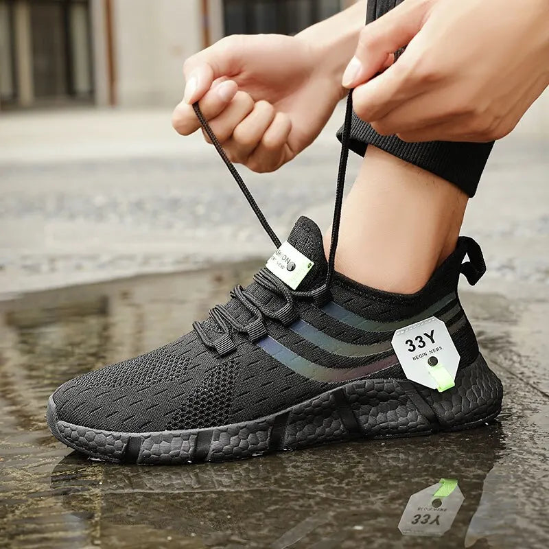 Comfortable Men's Running Shoes for Flat Feet Support