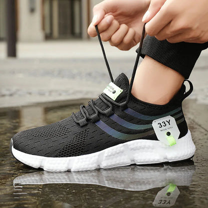 Comfortable Men's Running Shoes for Flat Feet Support