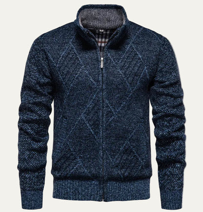 Warm Mens Fleece Zip Up Jacket