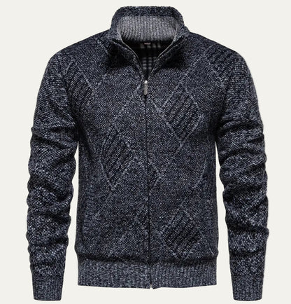 Warm Mens Fleece Zip Up Jacket