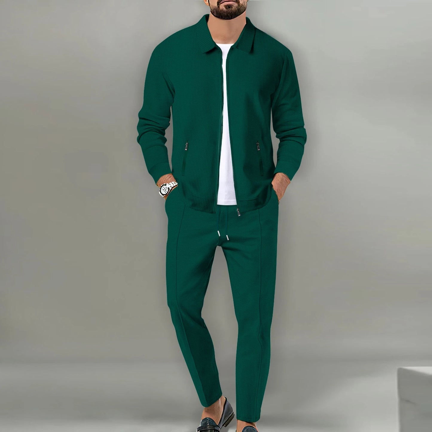 Lightweight Breathable Mens Shirt and Pants Set