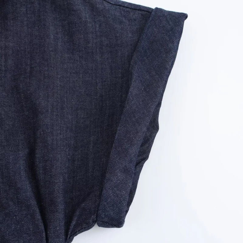 Slim Fit Blue Jeans Dress for Women