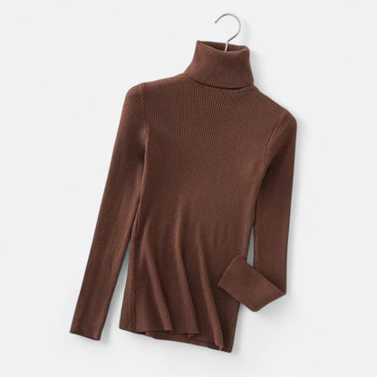 Feminine Crew Neck Knit Sweater