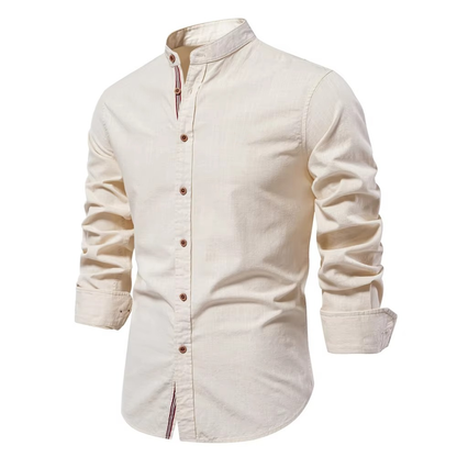 Relaxed Fit Mens Cotton Long Sleeve Tee