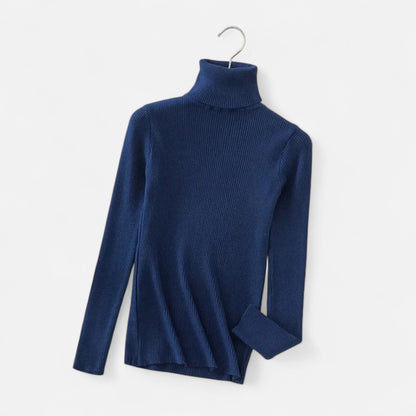 Feminine Crew Neck Knit Sweater