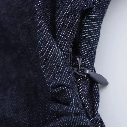 Slim Fit Blue Jeans Dress for Women