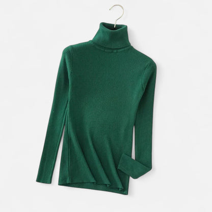 Feminine Crew Neck Knit Sweater