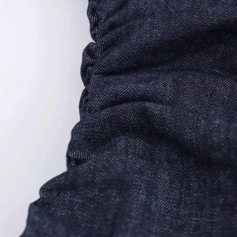 Slim Fit Blue Jeans Dress for Women