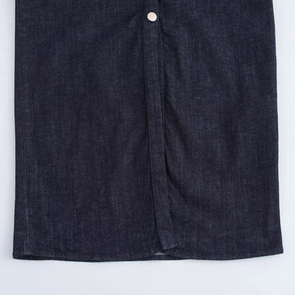Slim Fit Blue Jeans Dress for Women