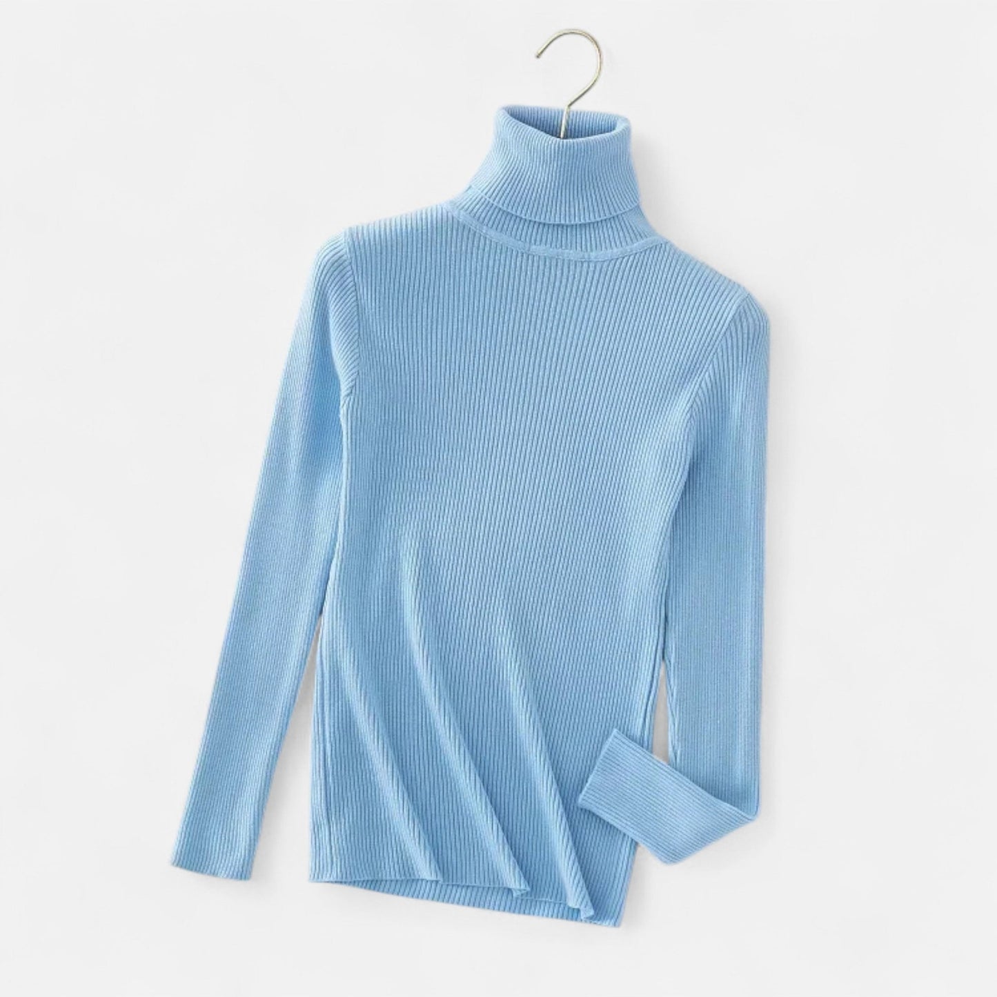 Feminine Crew Neck Knit Sweater