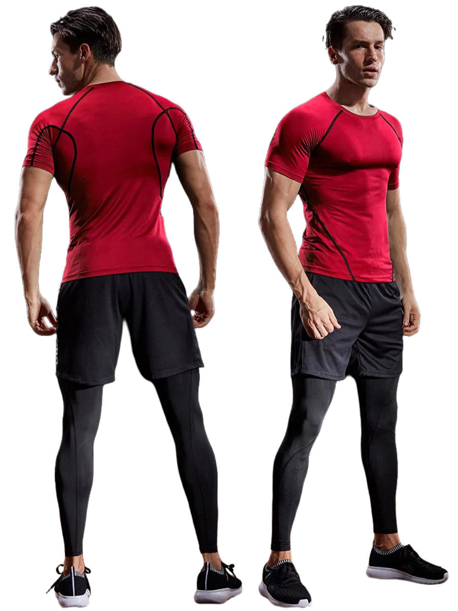 Slim Fit Athletic Short Sleeve Top