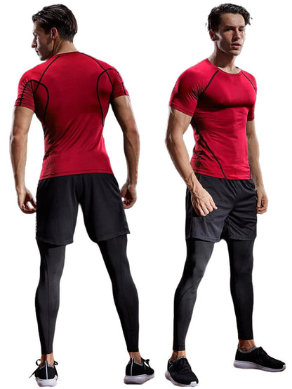 Slim Fit Athletic Short Sleeve Top
