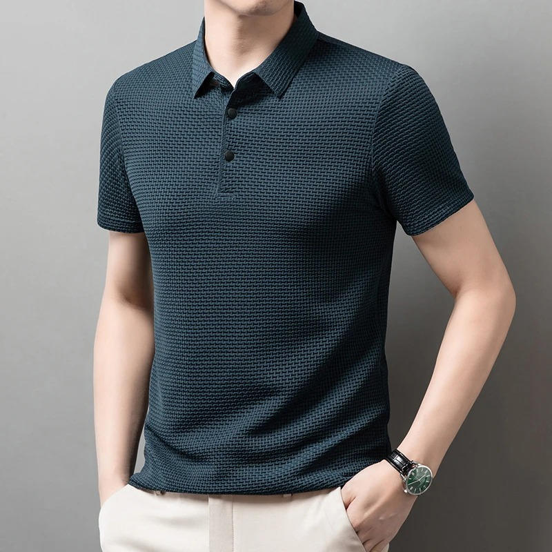 Classic Short Sleeve Polo Shirt for Men