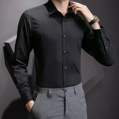 Classic Slim Fit Men's Dress Shirts
