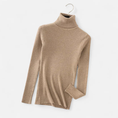 Feminine Crew Neck Knit Sweater