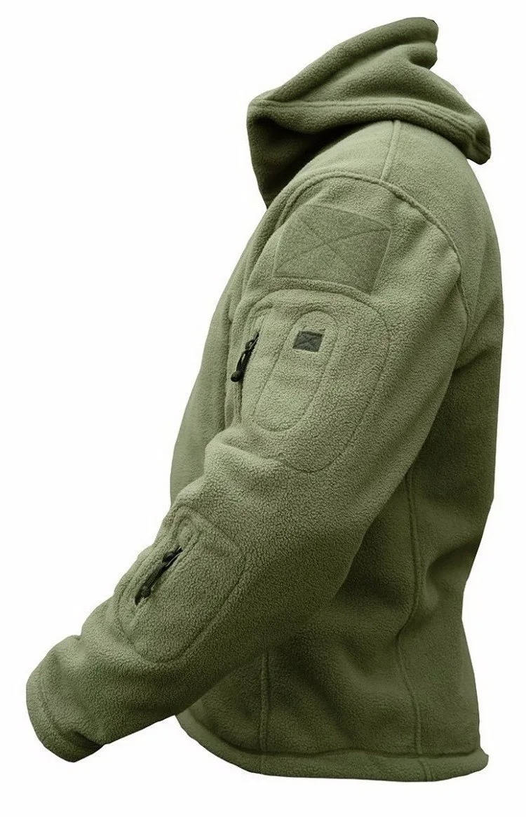Warm Mens Fleece Winter Coat