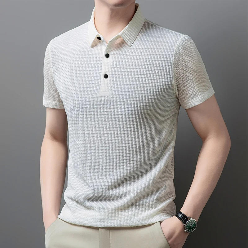 Classic Short Sleeve Polo Shirt for Men