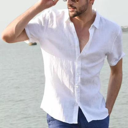 Comfortable Men's Casual Linen Shirt