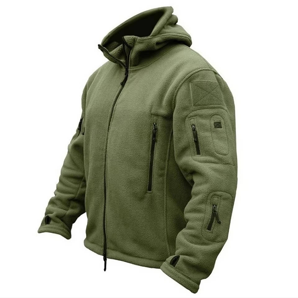 Warm Mens Fleece Winter Coat