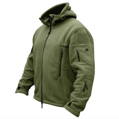 Warm Mens Fleece Winter Coat