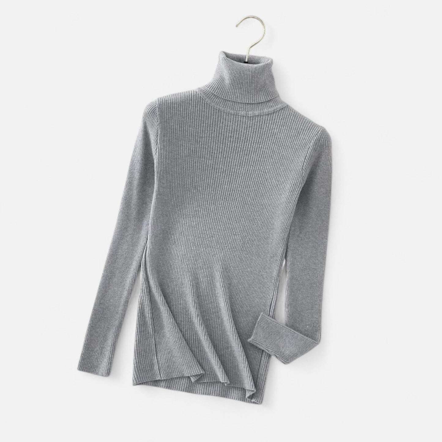 Feminine Crew Neck Knit Sweater