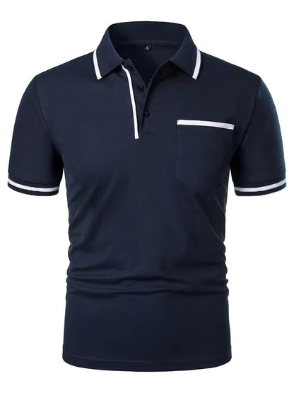 Casual Men's Polo Shirt With Pocket