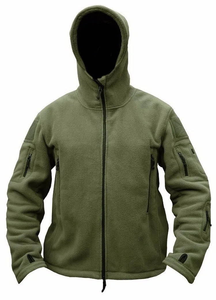 Warm Mens Fleece Winter Coat