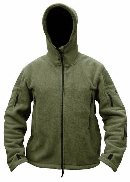 Warm Mens Fleece Winter Coat