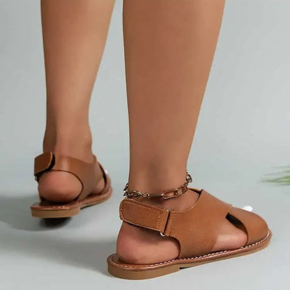 Comfortable Ladies Leather Flip Flops