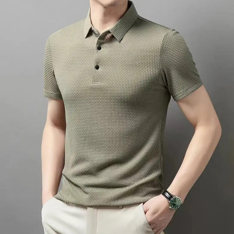 Classic Short Sleeve Polo Shirt for Men