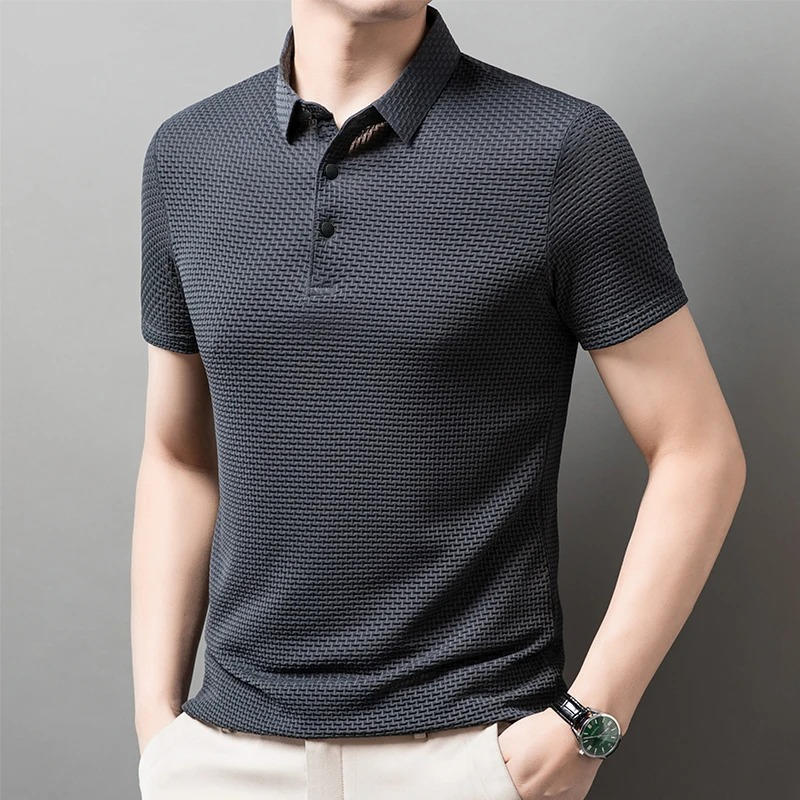 Classic Short Sleeve Polo Shirt for Men