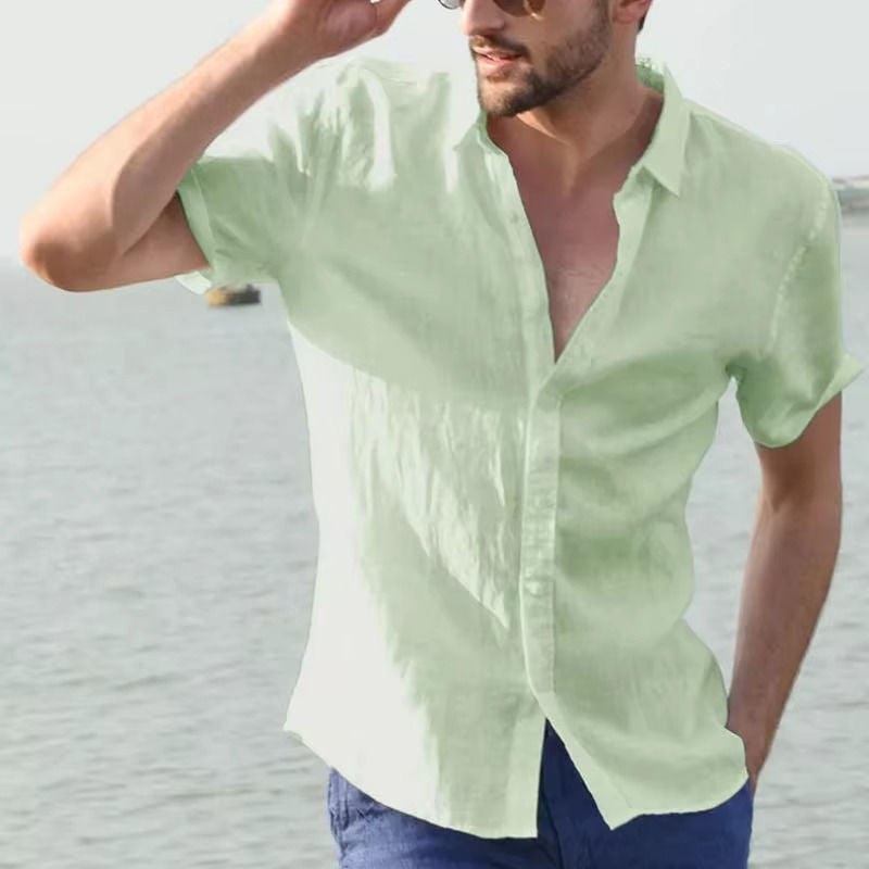 Comfortable Men's Casual Linen Shirt