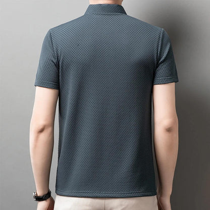 Classic Short Sleeve Polo Shirt for Men