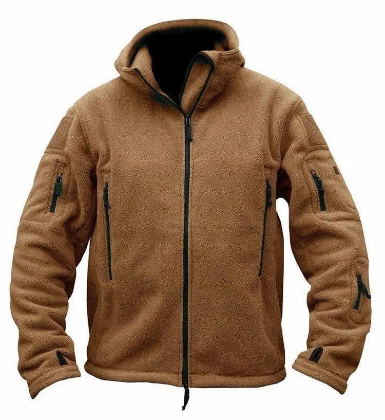 Warm Mens Fleece Winter Coat