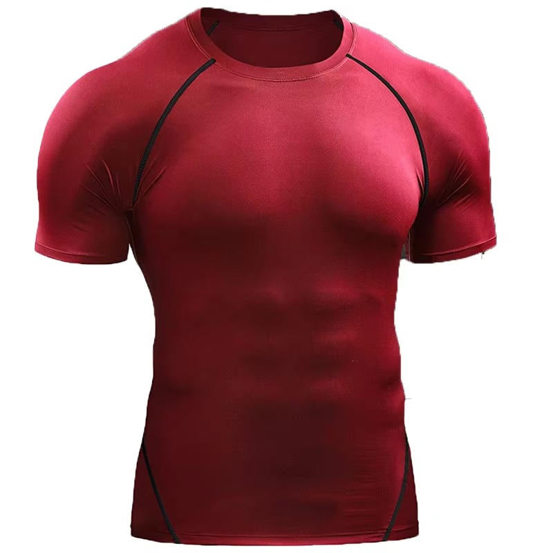 Slim Fit Athletic Short Sleeve Top
