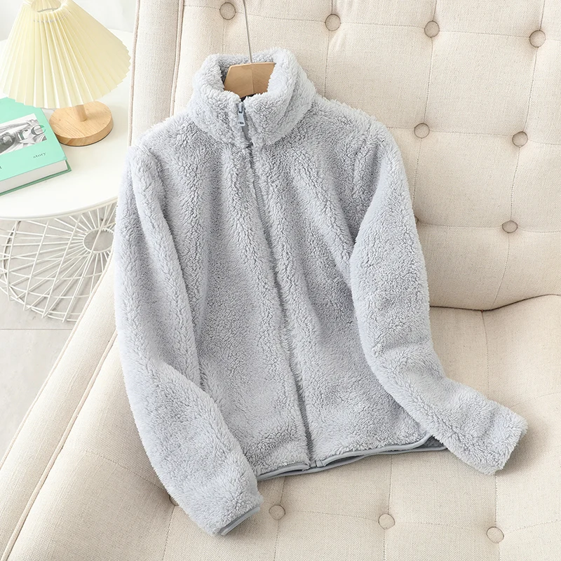 Cozy Women's Reversible Fleece Jacket