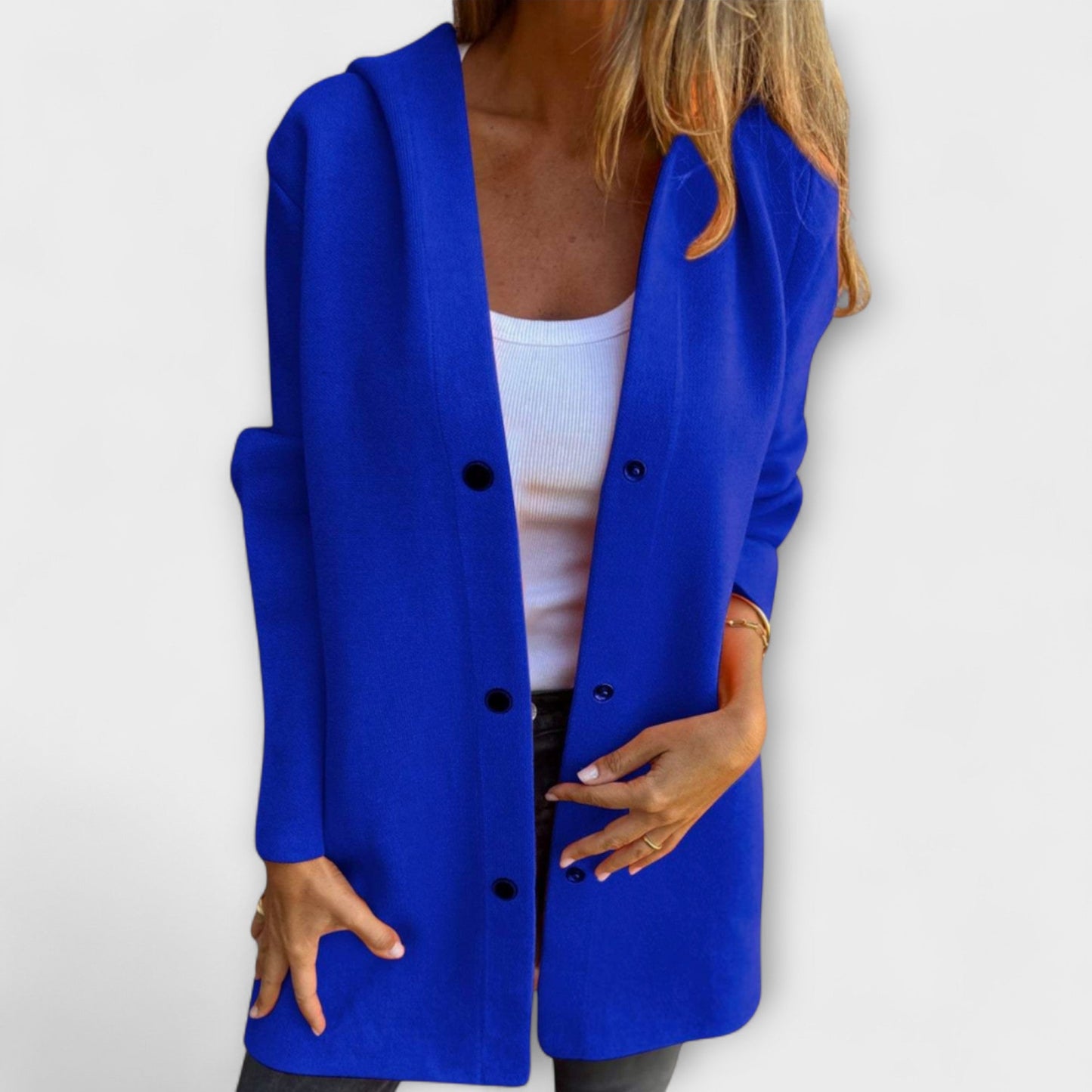 Classic Fit Ladies Hooded Coat