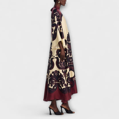 Elegant Floral Long Maxi Dress for Women