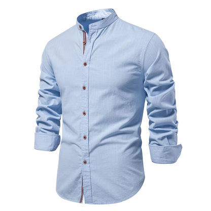 Relaxed Fit Mens Cotton Long Sleeve Tee