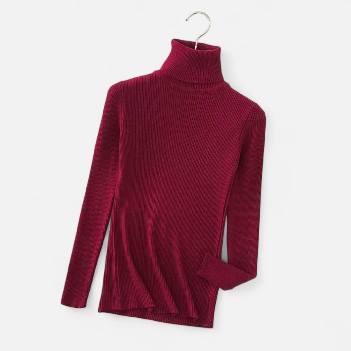 Feminine Crew Neck Knit Sweater