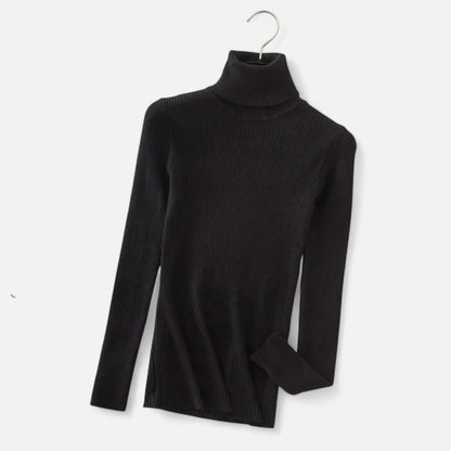 Feminine Crew Neck Knit Sweater