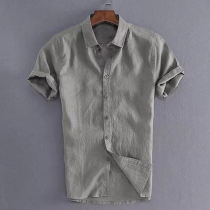 Comfortable Men's Casual Linen Shirt
