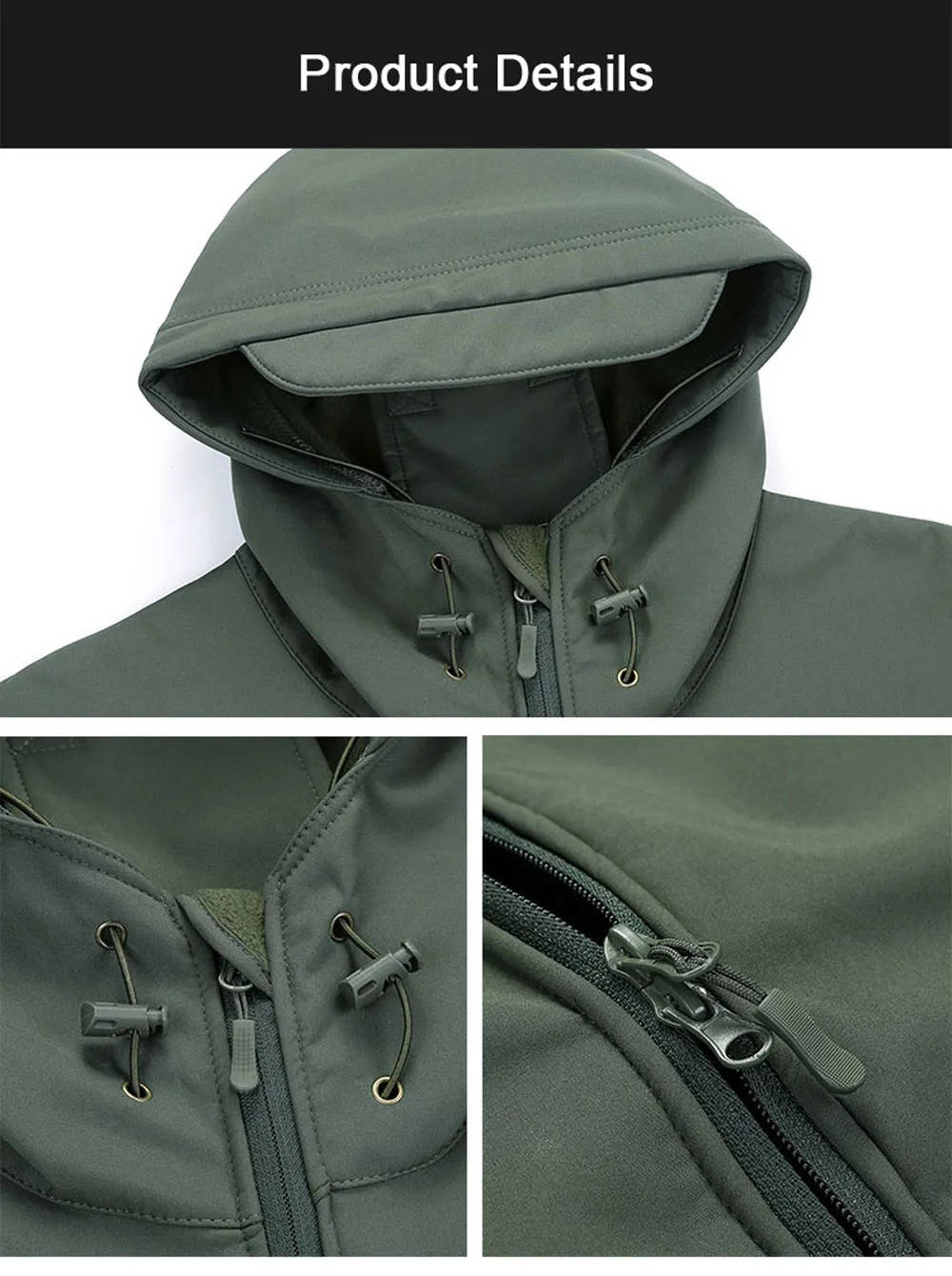 Men's Waterproof Action Softshell Coat