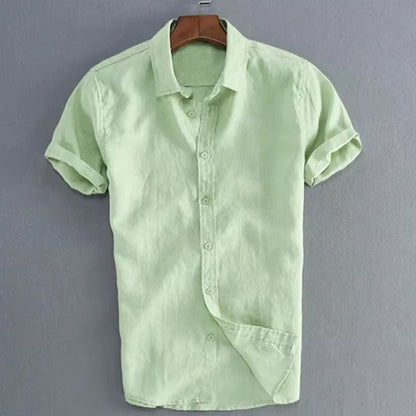 Comfortable Men's Casual Linen Shirt