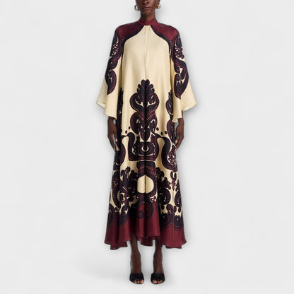 Elegant Floral Long Maxi Dress for Women