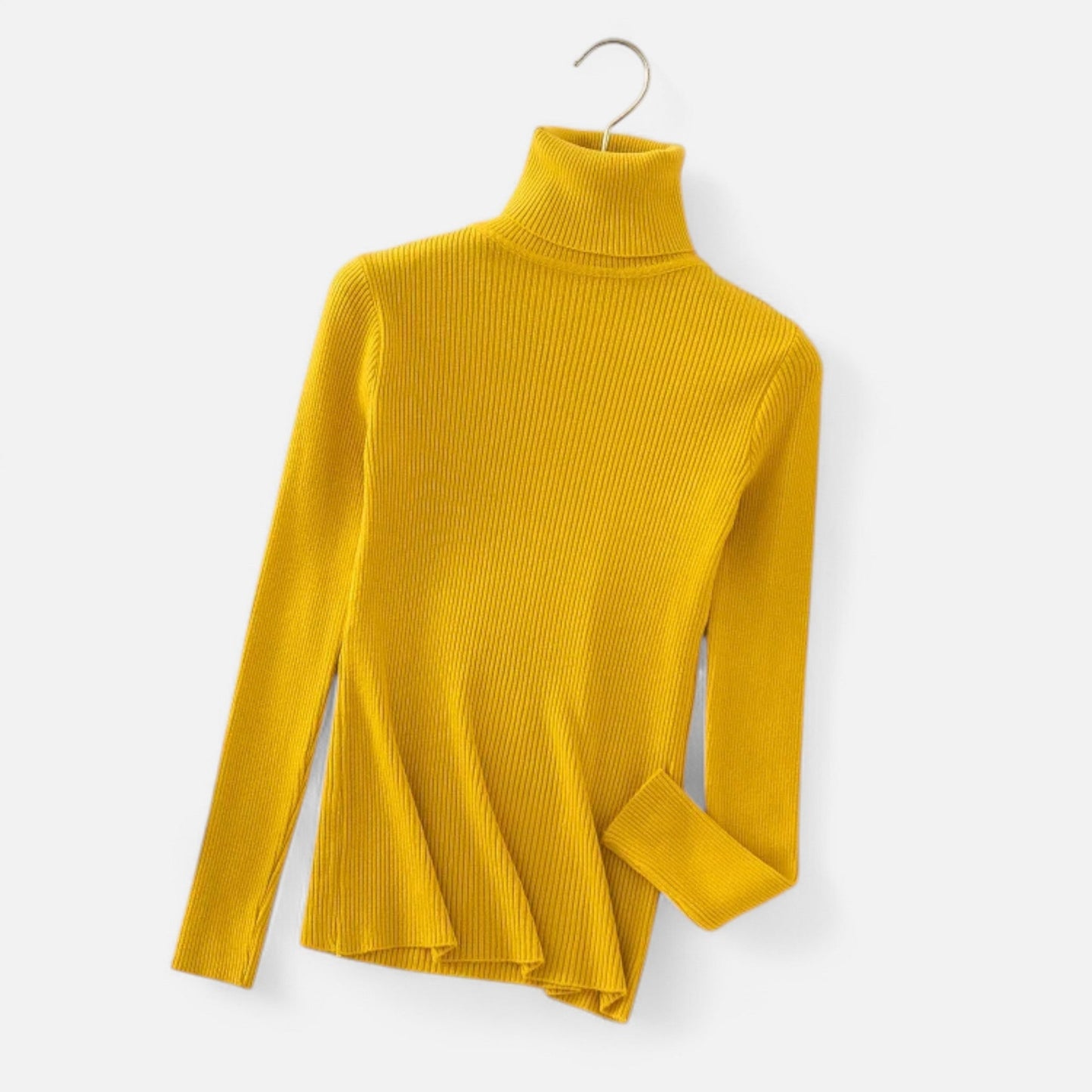 Feminine Crew Neck Knit Sweater