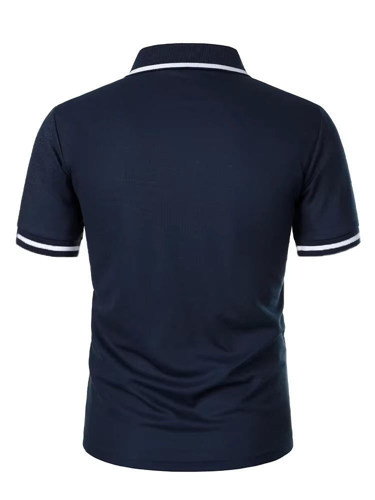 Casual Men's Polo Shirt With Pocket